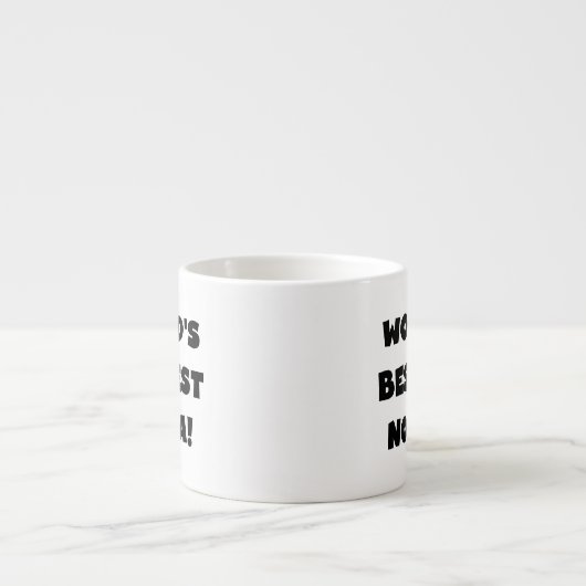 Tasse Expresso T-shirts noir et cadeaux de Meilleur-est Nonna des (Devant)