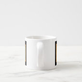 Tasse Expresso Tableau de bord avec cote de cricket (Dos)