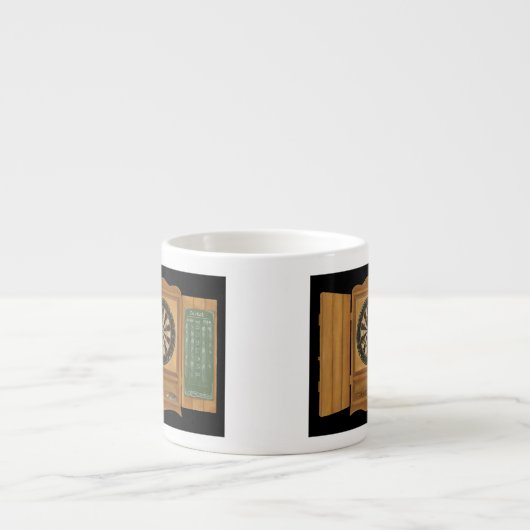 Tasse Expresso Tableau de bord avec cote de cricket (Devant)