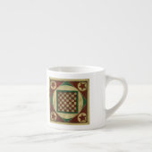 Tasse Expresso Tableau de contrôle antique par Ethan Harper (Droite)