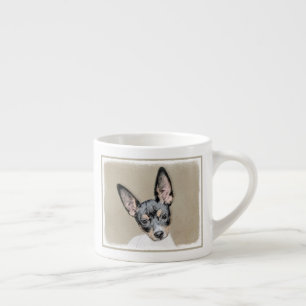 Tasse Expresso Tableau Rat Terrier - Cute Original Chien Art