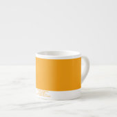 Tasse Expresso Tangerine foncée HTML Code hexadécimal - F9A214 (Devant droit)