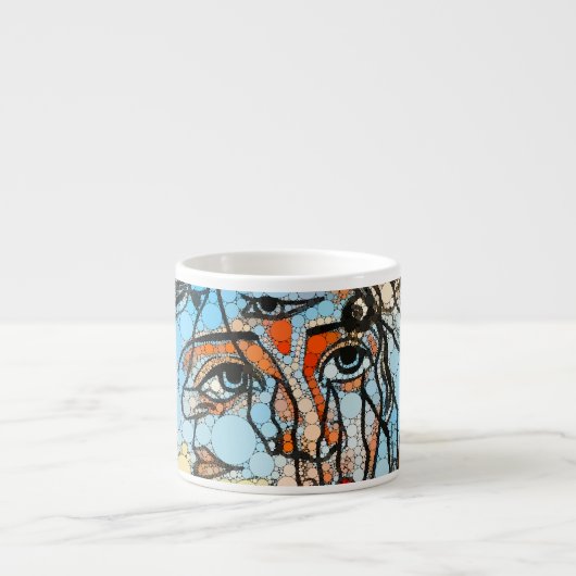 Tasse Expresso Tarin, points d'infini par Francis Picabia (Devant)