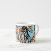 Tasse Expresso Tarin, points d'infini par Francis Picabia (Devant droit)