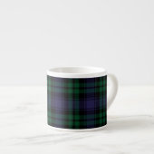 Tasse Expresso Tartan Black Watch, Plaid (Devant droit)