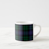 Tasse Expresso Tartan Black Watch, Plaid (Droite)