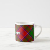 Tasse Expresso Tartan Clan Grant (Droite)