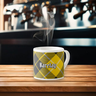 Tasse Expresso Tartan de robe du clan Barclay