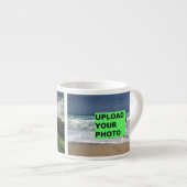 Tasse Expresso Télécharger votre photo (Devant droit)