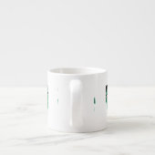 Tasse Expresso Tête de monstre de Frankenstein (Dos)