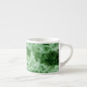 Tasse Expresso Texture de marbre verte (Droite)