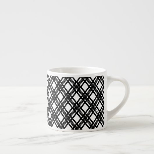 Tasse Expresso Texture de rayures (Droite)