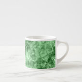 Tasse Expresso Texture écaillée vert foncé (Droite)