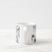 Tasse Expresso Texture marbrée de quartz (Dos)