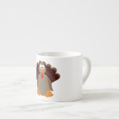 Tasse Expresso Thanksgiving mignon Turquie (Devant droit)
