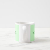 Tasse Expresso thé vert s'il vous plaît (Dos)