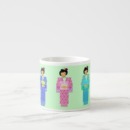 Tasse Expresso thé vert s'il vous plaît (Devant)