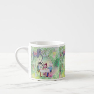 Tasse Expresso Théâtre de thé pour invités indésirables, œuvre d'