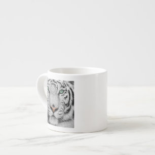 Tasse Expresso Tigre blanc