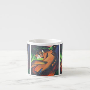 Tasse Expresso Tigre En Style Art Géométrique Franz Marc