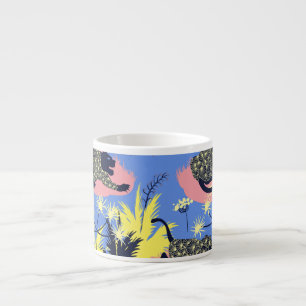 Tasse Expresso Tigre géométrique, léopard : motif pour enfants.