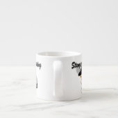 Tasse Expresso Timbre Collecte de la poussette #4 (Dos)