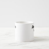 Tasse Expresso Timbre Collecte de la poussette #4 (Devant)