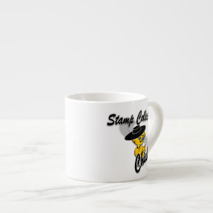 Tasse Expresso Timbre Collecte de la poussette #4