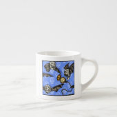 Tasse Expresso Time For Skull Bats - Pop Goth Nightmare Surreal (Droite)