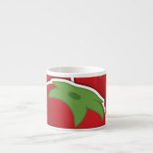 Tasse Expresso Tomate funky (Devant)