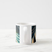 Tasse Expresso Topographic currents (Dos)