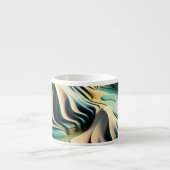 Tasse Expresso Topographic currents (Devant)