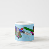 Tasse Expresso Tortue volante (Devant)