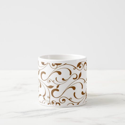 Tasse Expresso Tourbillons Espresso Brown (Devant)