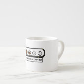 Tasse Expresso Tous les haricots (Devant droit)