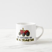 Tasse Expresso Tracteur drôle (Droite)