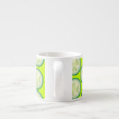 Tasse Expresso Tranche de concombre (Dos)