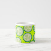 Tasse Expresso Tranches de concombre (Devant)