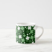 Tasse Expresso Trèfle vert, jour de la Saint-Patrick (Droite)