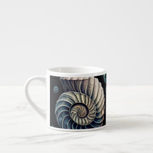Tasse Expresso Trésors marins (Gauche)