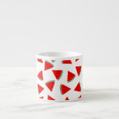 Tasse Expresso Triangles à motif pastèque (Devant)