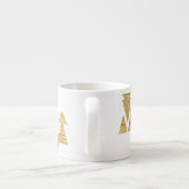 Tasse Expresso Triangles et flèches en bois (Dos)