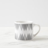 Tasse Expresso Triangles gris (Droite)