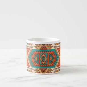 Tasse Expresso Tribal Vintage : Ethnic Seamless Motif