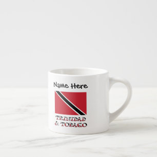 Tasse Expresso Trinidad/Tobago Drapeau Trinidadien/Tobogán Person