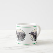 Tasse Expresso Trio vert (Devant droit)
