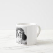 TASSE EXPRESSO TRISTE CHIEN (Devant droit)