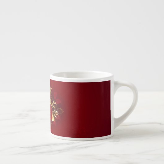 Tasse Expresso Trois Roses de bijoux (Droite)