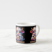 Tasse Expresso Trouble de café obsessionnel (Devant droit)