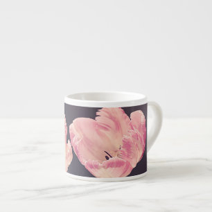 Tasse Expresso Tulipes en fleurs mignonnes -Personnalisées